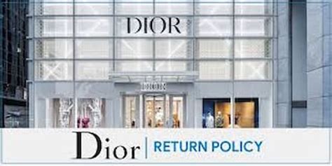 dior return form|Dior return policy form.